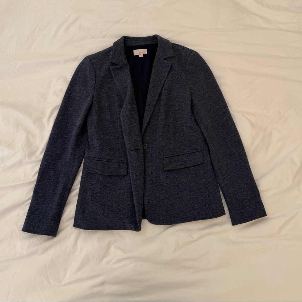 LOFT Dark Blue Blazer